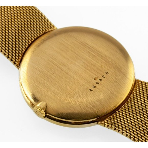 Vacheron Constantin Men's 18k Gold Mechanical Watch w/ Original Mesh Band - Picture 6 of 9